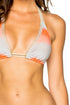 Luli Fama Los Flamencos Lurex Trim Triangle Halter